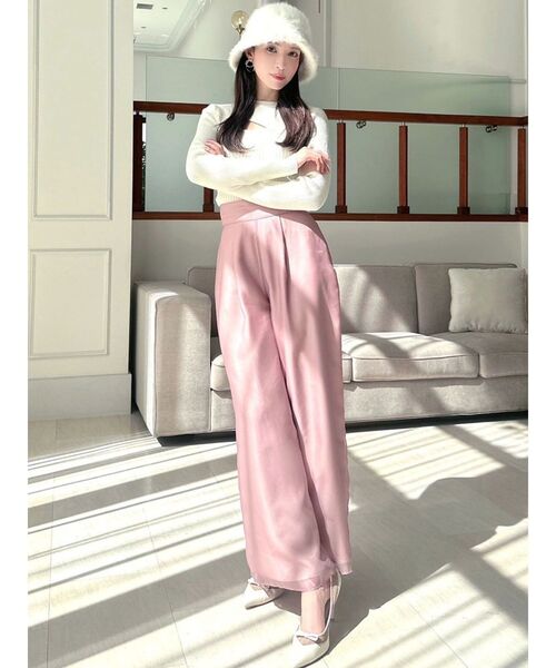 RESEXXY(リゼクシー)の「バストあきニットトップス(ニット/セーター・レディース・ブラック/ブルー/ホワイト・FREE)」の7枚目の写真