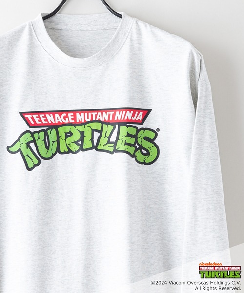 JEANS MATE（ジーンズメイト）の「【ミュータント タートルズ】ニンジャタートルズ プリントロンT（Tシャツ/カットソー・メンズ・ホワイト/スミクロ/オフホワイト/ブラック・X-LARGE/LARGE/MEDIUM）」の13枚目の写真