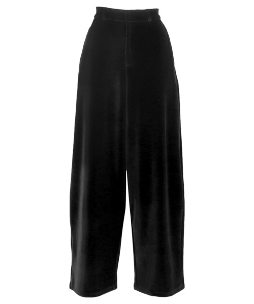 KOBE LETTUCE（コウベレタス）の「選べるサイズ カーブすぎないベロアカーブパンツ（その他パンツ・レディース・カーキ/ブラック/ダークブラウン/グレー・L/M/TM/PL/PM）」の19枚目の写真