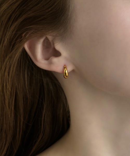 muku（ムク）の「PIERCE/DROP HOOP（ピアス（両耳用）・レディース・ゴールド/シルバー・FREE）」の3枚目の写真