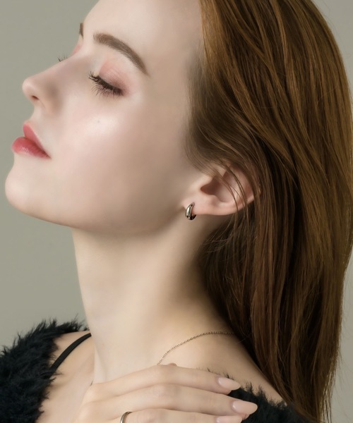 muku（ムク）の「PIERCE/DROP HOOP（ピアス（両耳用）・レディース・ゴールド/シルバー・FREE）」の11枚目の写真