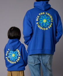 PAIRMANON STREET（ペアマノンストリート）の「【PAIRMANON STREET】【リンクコーデ】【大人サイズ】裏起毛 プリント パーカー（パーカー）」