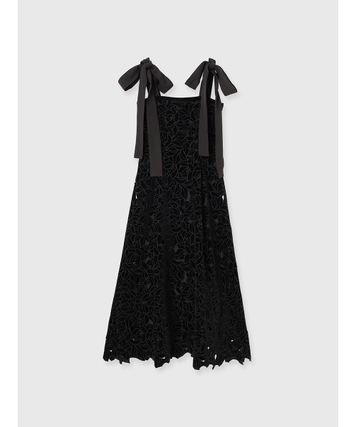 セール】ベロアカットワークワンピース（ワンピース）｜EIMY