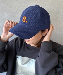 BAYBLO（ベイブロ）の「(KS)S．コーデュロイ刺繍キャップ（キャップ）」