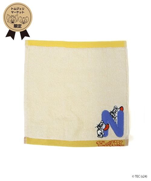 Tom＆Jerry（トムアンドジェリー）の「【公式】TOM and JERRY　イニシャルハンドタオル（タオル・レディース・A/H/K/M/N/R/S/Y・FREE）」の5枚目の写真