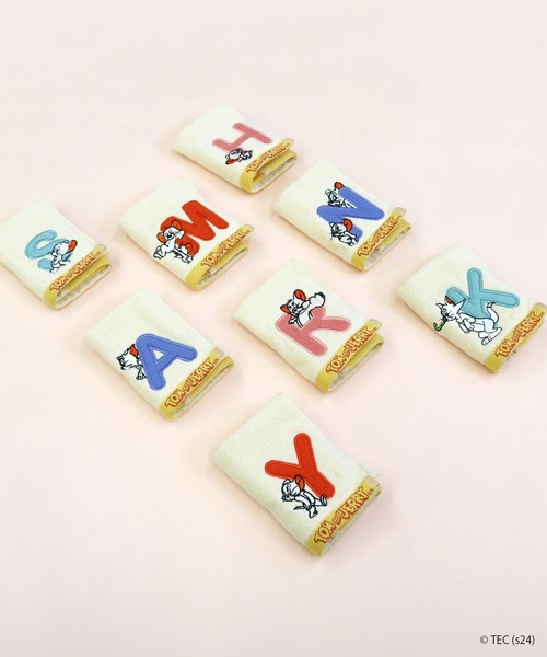 Tom＆Jerry（トムアンドジェリー）の「【公式】TOM and JERRY　イニシャルハンドタオル（タオル・レディース・A/H/K/M/N/R/S/Y・FREE）」の13枚目の写真