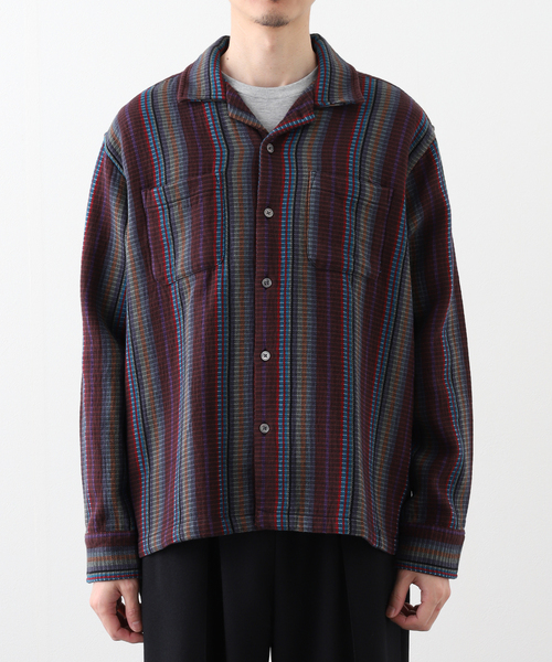 OBEY(オベイ)の「OBEY / オベイ WANDERER WOVEN(シャツ/ブラウス・メンズ・ボルドー・MEDIUM/LARGE)」の6枚目の写真