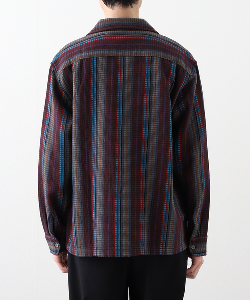 OBEY(オベイ)の「OBEY / オベイ WANDERER WOVEN(シャツ/ブラウス・メンズ・ボルドー・MEDIUM/LARGE)」の8枚目の写真