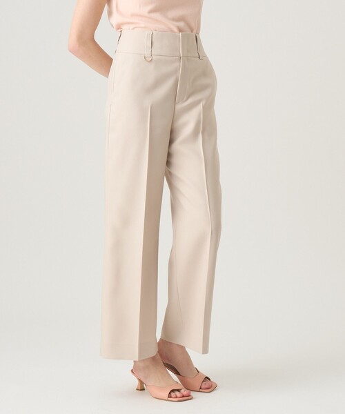 ANAYI(アナイ)の「ブライトツイルDカンワイドパンツ(その他パンツ・レディース・グリーン/ピンク/ホワイト/ネイビー/ベージュ・38/36/34)」の2枚目の写真