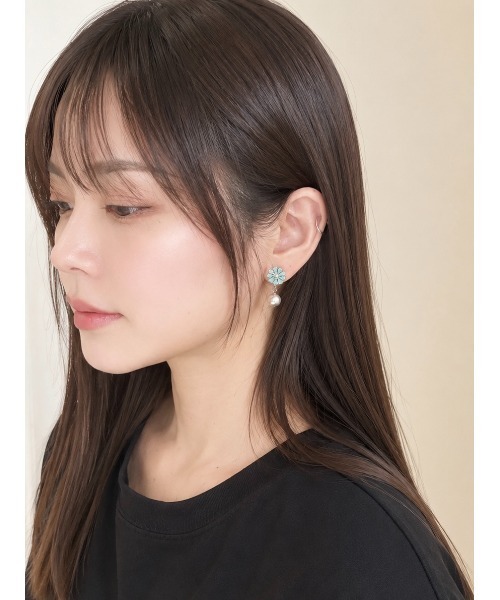 tone(トーン)の「【Agaro】No.263p フラワー 天然石 ピアスアレルギー対応 サージカルステンレス(MA)(ピアス(両耳用)・レディース・その他3/イエロー/ブラック/グリーン/その他5/その他6/その他2/ブラウン/その他7/その他8/その他9/その他10/その他11/その他12/その他13/その他14・FREE)」の16枚目の写真
