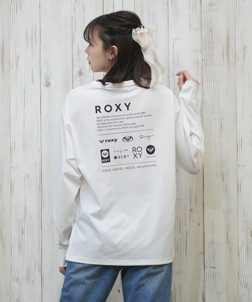 tシャツ ROXY/ロキシー 長袖ラッシュガード/着るUVケア/水陸両用 RLY251036 レディース ROXY/ロキシー 長袖ラッシュガード/着るUVケア/水陸両用