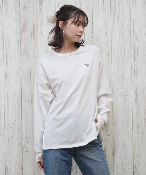 tシャツ ROXY/ロキシー 長袖ラッシュガード/着るUVケア/水陸両用 RLY251036 レディース ROXY/ロキシー 長袖ラッシュガード/着るUVケア/水陸両用
