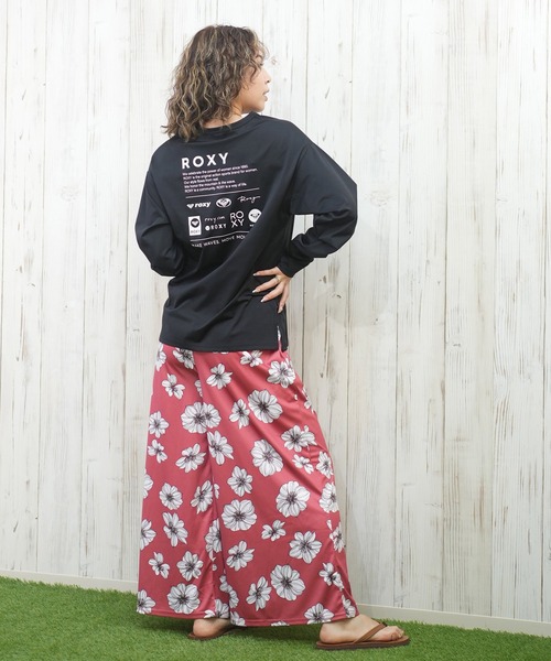 tシャツ ROXY/ロキシー 長袖ラッシュガード/着るUVケア/水陸両用 RLY251036 レディース ROXY/ロキシー 長袖ラッシュガード/着るUVケア/水陸両用