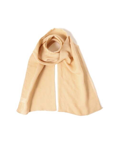 Ray BEAMS(レイビームス)の「コットンリネン ストール(ストール/ショール・レディース・ミント/ベージュ・ONE SIZE)」の2枚目の写真