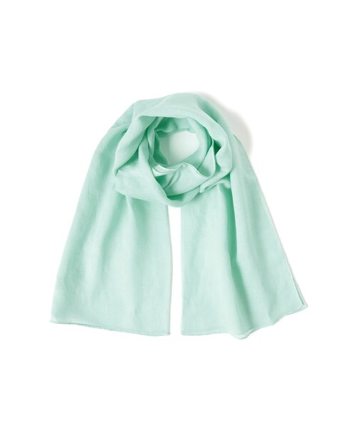 Ray BEAMS(レイビームス)の「コットンリネン ストール(ストール/ショール・レディース・ミント/ベージュ・ONE SIZE)」の1枚目の写真