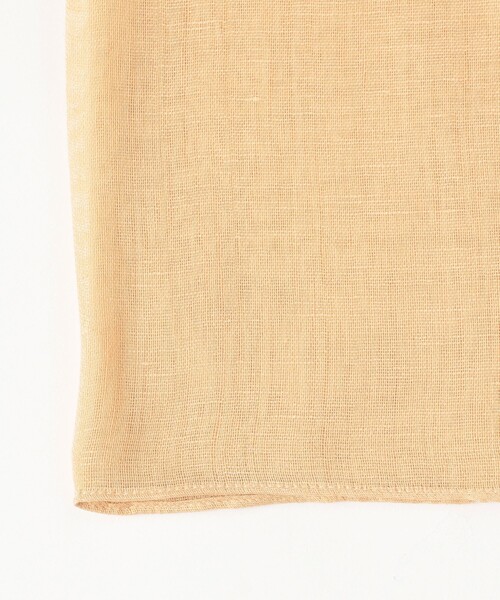 Ray BEAMS(レイビームス)の「コットンリネン ストール(ストール/ショール・レディース・ミント/ベージュ・ONE SIZE)」の4枚目の写真