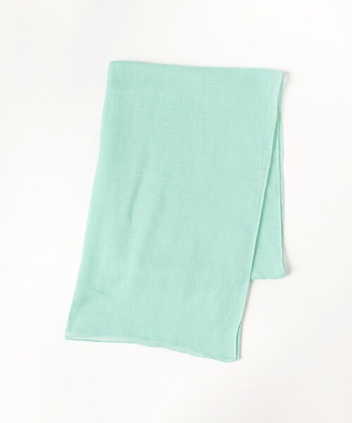 Ray BEAMS(レイビームス)の「コットンリネン ストール(ストール/ショール・レディース・ミント/ベージュ・ONE SIZE)」の5枚目の写真