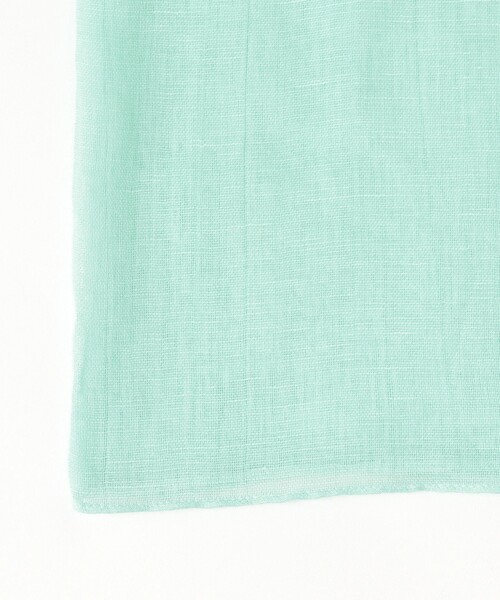 Ray BEAMS(レイビームス)の「コットンリネン ストール(ストール/ショール・レディース・ミント/ベージュ・ONE SIZE)」の6枚目の写真