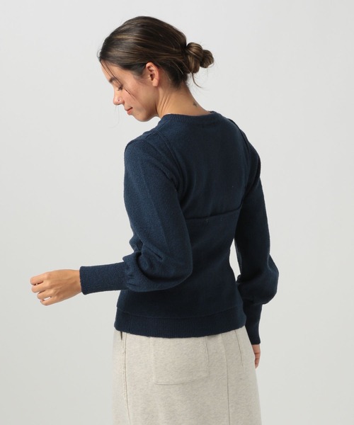 BAYFLOW（ベイフロー）の「[セットアイテム]2Pレイヤードニット（ニット/セーター・レディース・レッド/ネイビー・FREE）」の18枚目の写真