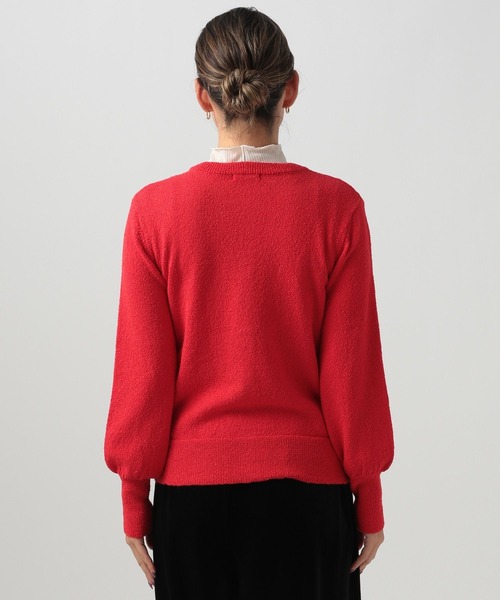 BAYFLOW（ベイフロー）の「[セットアイテム]2Pレイヤードニット（ニット/セーター・レディース・レッド/ネイビー・FREE）」の22枚目の写真