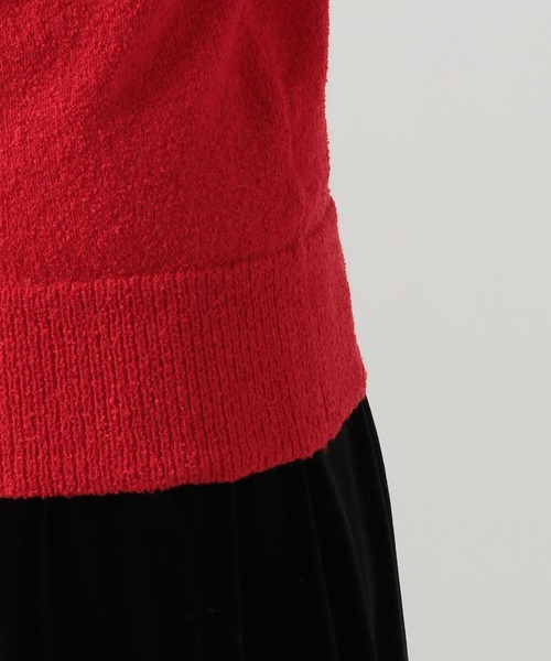 BAYFLOW（ベイフロー）の「[セットアイテム]2Pレイヤードニット（ニット/セーター・レディース・レッド/ネイビー・FREE）」の13枚目の写真