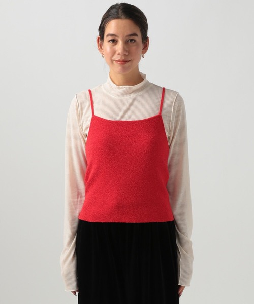 BAYFLOW（ベイフロー）の「[セットアイテム]2Pレイヤードニット（ニット/セーター・レディース・レッド/ネイビー・FREE）」の16枚目の写真