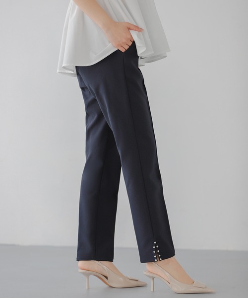 セール】パールスリットテーパードパンツ（その他パンツ）｜Fit