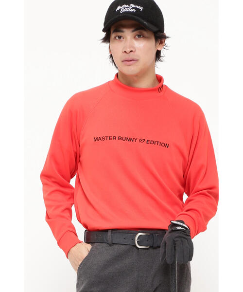 新品　未使用　サイズ4ゆったりM マスターバニーエディション　厚手モックネック ✨美品✨マスターバニー モックネックシャツ 総柄 メンズ サイズ4 M