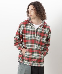 MANASTASH | MANASTASH/マナスタッシュ/WASHED PLAID BAJA HOODIE(ブルゾン)