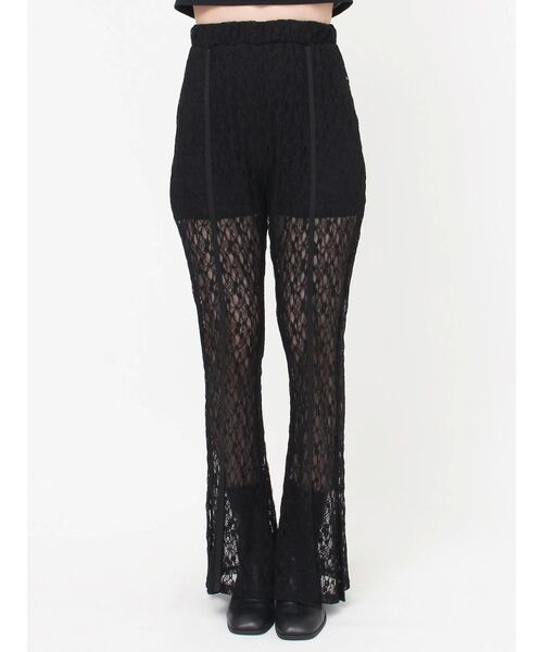 MURUA(ムルーア)の「レースフレアパンツ(その他パンツ・レディース・ホワイト/ブラック・FREE)」の21枚目の写真
