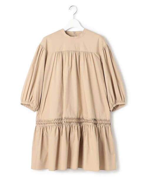 セール】【洗える】コンパクトライトクロス ピンタック チュニック