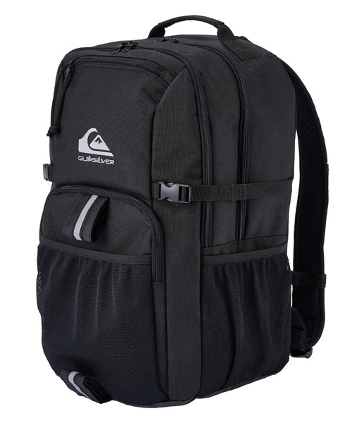 Quiksilver(クイックシルバー)の「HARD CANVAS BY THE S /クイックシルバーロゴバックパック・リュック(バックパック/リュック・メンズ・ブラック・FREE)」の3枚目の写真
