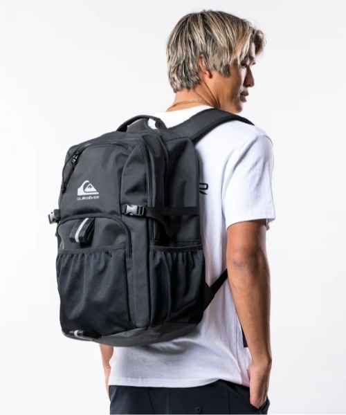 Quiksilver(クイックシルバー)の「HARD CANVAS BY THE S /クイックシルバーロゴバックパック・リュック(バックパック/リュック・メンズ・ブラック・FREE)」の11枚目の写真