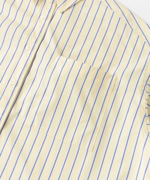 FORK&SPOON（フォークアンドスプーン）の「FORK&SPOON　CAVEオックスシャツ（シャツ/ブラウス・レディース・ブルー/イエロー・1）」の21枚目の写真