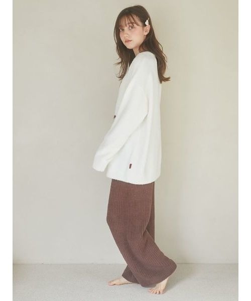 ラッピング済み】ベビモコハートベアジャガードプルオーバー