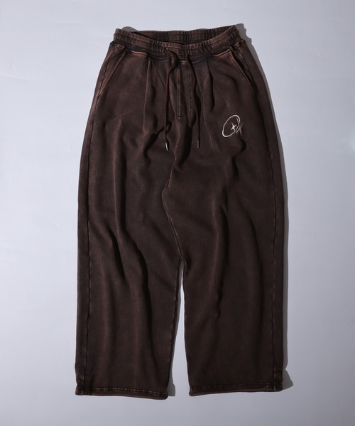 Grunge double-tuck sweatpants / グランジ加工ダブルタックス