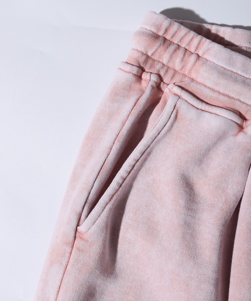 bike star(バイクスター)の「Grunge double-tuck sweatpants / グランジ加工ダブルタックス スウェットパンツ unisex(スウェットパンツ・メンズ・オフホワイト/ブラウン/チャコール/ピンク・M/L)」の9枚目の写真