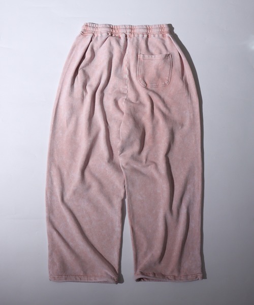 bike star(バイクスター)の「Grunge double-tuck sweatpants / グランジ加工ダブルタックス スウェットパンツ unisex(スウェットパンツ・メンズ・オフホワイト/ブラウン/チャコール/ピンク・M/L)」の5枚目の写真