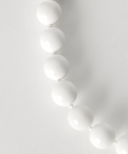 LOEFF（ロエフ）の「【別注】＜Haute Joaillerie AKIO MORI＞オニキス ネックレス（ネックレス・レディース・ホワイト・FREE）」の5枚目の写真