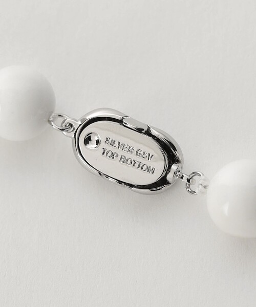 LOEFF（ロエフ）の「【別注】＜Haute Joaillerie AKIO MORI＞オニキス ネックレス（ネックレス・レディース・ホワイト・FREE）」の7枚目の写真