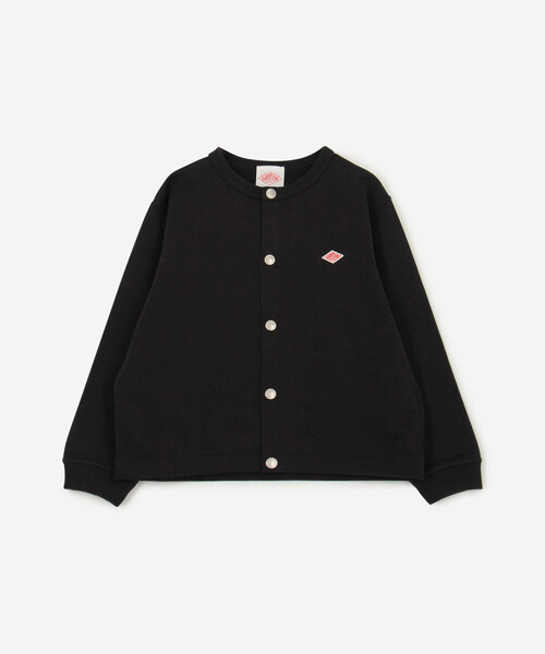 DANTON | キッズ コットン クルーネックカーディガン