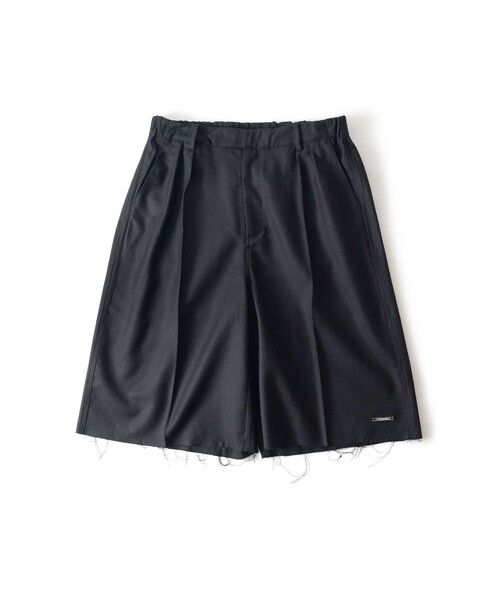 Subciety(サブサエティ)の「Wool trouser shorts(スラックス・メンズ・ブラック/ベージュ・MEDIUM/SMALL/X-LARGE/LARGE)」の19枚目の写真