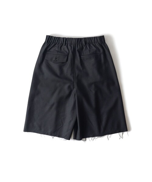 Subciety(サブサエティ)の「Wool trouser shorts(スラックス・メンズ・ブラック/ベージュ・MEDIUM/SMALL/X-LARGE/LARGE)」の20枚目の写真