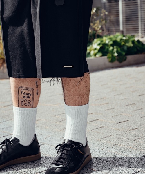 Subciety（サブサエティ）の「Wool trouser shorts（スラックス・メンズ・ブラック/ベージュ・MEDIUM/SMALL/X-LARGE/LARGE）」の13枚目の写真