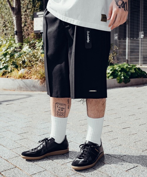 Subciety（サブサエティ）の「Wool trouser shorts（スラックス・メンズ・ブラック/ベージュ・MEDIUM/SMALL/X-LARGE/LARGE）」の14枚目の写真