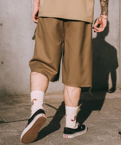 Subciety（サブサエティ）の「Wool trouser shorts（スラックス・メンズ・ブラック/ベージュ・MEDIUM/SMALL/X-LARGE/LARGE）」の8枚目の写真