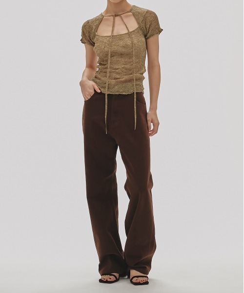 トップス 2way Sheer Knittops TODAYFUL（トゥデイフル）の「TODAYFUL 2way Sheer Knittops（ニット