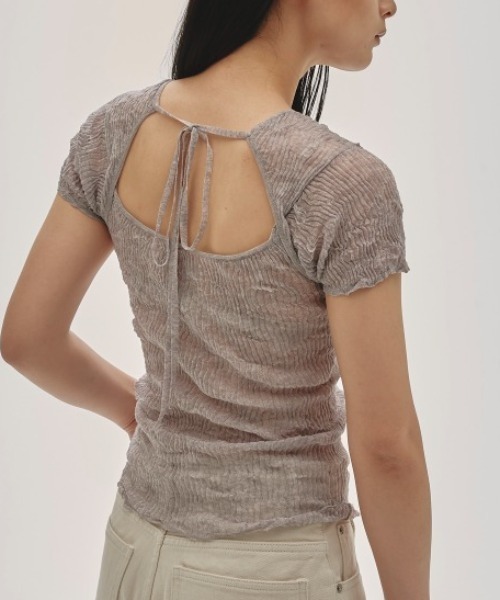 TODAYFUL（トゥデイフル）の「TODAYFUL 2way Sheer Knittops（ニット