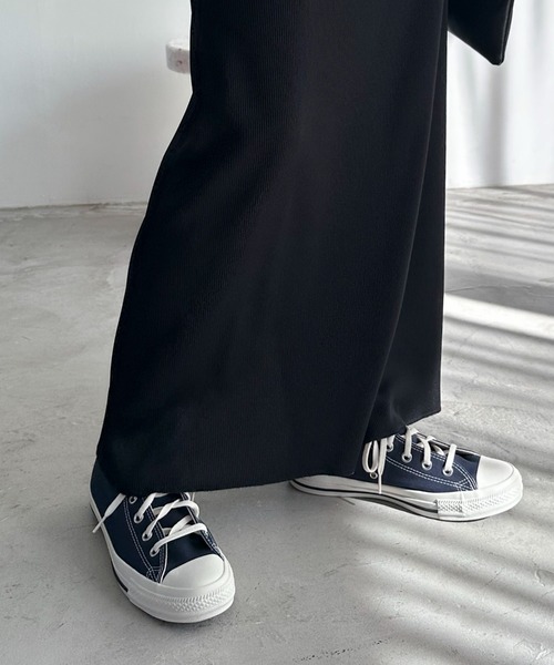 Doux archives（ドゥアルシーヴ）の「リブロングタイトスカート（スカート・レディース・ブラック/アイボリー/グリーン/モカ/キャメル/ブラウン/チャコールグレー・38/36）」の12枚目の写真