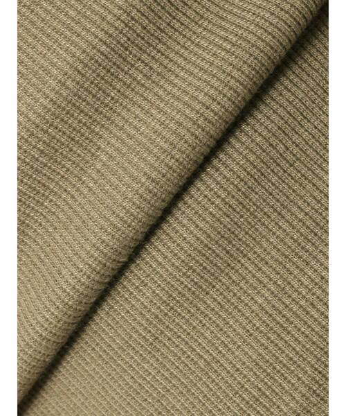 EVRIS(エヴリス)の「【WEB限定】バックオープンリブトップス(Tシャツ/カットソー・レディース・ホワイト/ブラック/ピンク/モカ・FREE)」の5枚目の写真